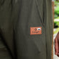 Men's Green Textured Track Pants – Relaxed Fit