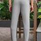 Men's Light Grey Textured Track Pants – Straight Fit