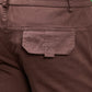 Men's Brown Casual Trousers – Relaxed Straight Fit Pants