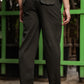 Men's Green Casual Trousers – Relaxed Straight Fit Pants