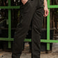Men's Green Casual Trousers – Relaxed Straight Fit Pants