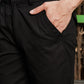 Men's Black Casual Trousers – Relaxed Straight Fit Pants