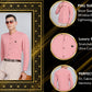 Pink Smart-Fit Spandex Shirt – Flexible & Long-Lasting