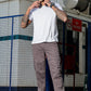 Dark Grey Solid Cargo Pants Fabric – Comfortable and Durable for Everyday Wear