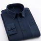 Men’s Navy Blue Solid Full Sleeve Button Down Casual Shirt