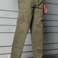 Men’s Heavy-Duty Cotton Cargo Pants(GREEN) – Rugged Style, All-Day Comfort