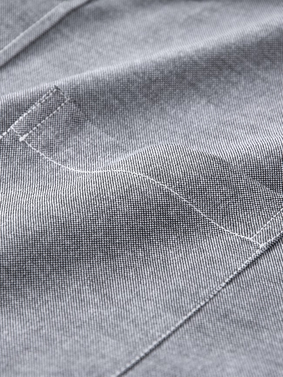 Men’s Grey Solid Full Sleeve Button Down Casual Shirt