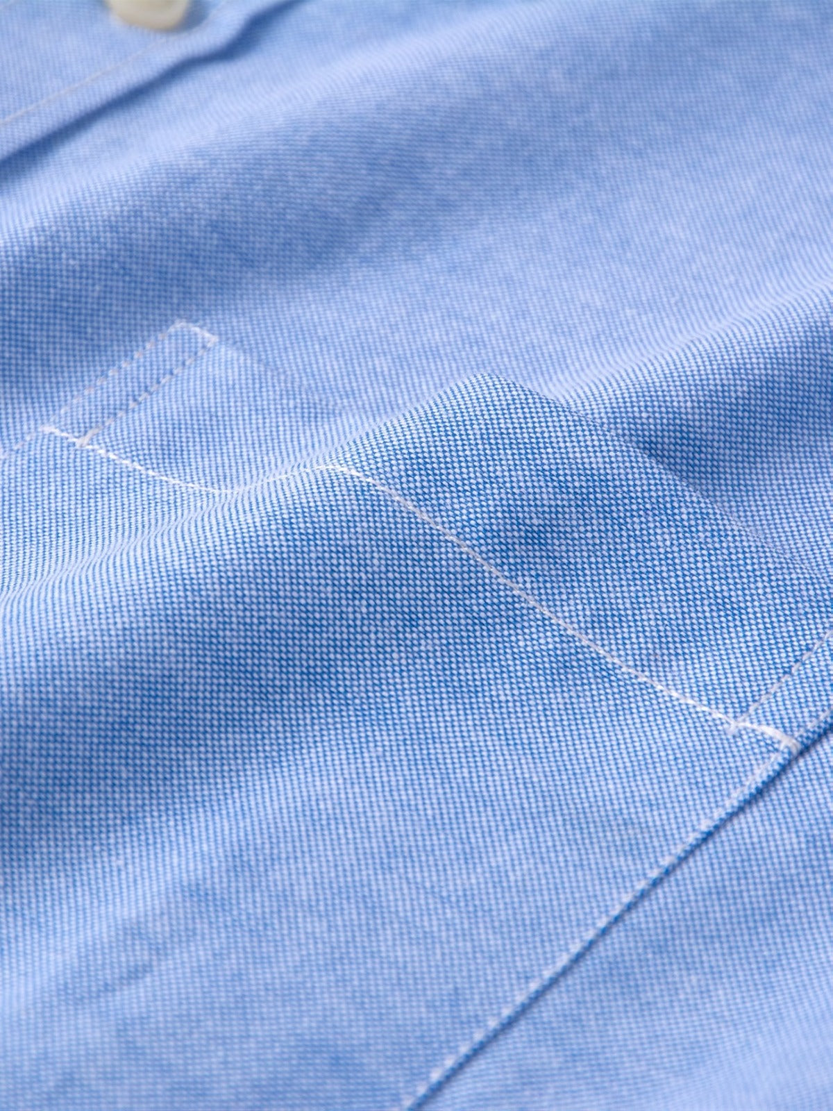 Men’s Sky Blue Solid Full Sleeve Button-Down Casual Shirt