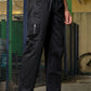 Men’s Heavy-Duty Cotton Cargo Pants(BLACK) – Rugged Style, All-Day Comfort