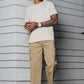 Men’s Heavy-Duty Cotton Cargo Pants(BEIGE) – Rugged Style, All-Day Comfort
