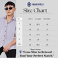 Men’s Short Sleeve Casual Shirt(Purple) – Premium Cotton Blend | Lightweight & Breathable