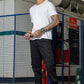 Black Solid Cargo Pants Fabric – Comfortable and Durable for Everyday Wear