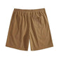 Men’s Khaki Waffle Texture Shorts – Relaxed Fit Casual Summer Shorts