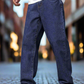 Men's Loose Fit Baggy Jeans(Dark-Blue) – Durable, Stylish & Breathable