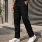 Men’s Black Cargo Pants with Utility Pockets