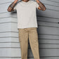 Men’s Heavy-Duty Cotton Cargo Pants(BEIGE) – Rugged Style, All-Day Comfort