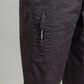 Men’s Grey Utility Capri Shorts – Relaxed Fit Casual Below Knee Shorts