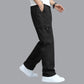 Men’s Heavy-Duty Cotton Cargo Pants(BLACK) – Rugged Style, All-Day Comfort