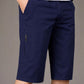 Men’s Royal Blue Utility Capri Shorts – Relaxed Fit Casual Below Knee Shorts