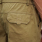 Men's Khaki Casual Trousers – Relaxed Straight Fit Cotton Pants