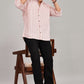 Men's Trendy Long Sleeve Striped Shirt(ORANGE)