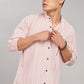 Men's Trendy Long Sleeve Striped Shirt(ORANGE)