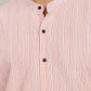 Men's Trendy Long Sleeve Striped Shirt(ORANGE)