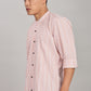 Men's Trendy Long Sleeve Striped Shirt(ORANGE)