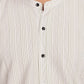 Men's Trendy Long Sleeve Striped Shirt(OFF-WHITE)