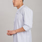 Men's Trendy Long Sleeve Striped Shirt(SKY)