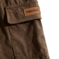 Men’s Brown Ribbed Casual Shorts – Premium Textured Summer Shorts