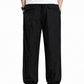Fabripple Men's Black Casual Trousers