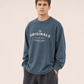 Men's Khaki Printed Oversized Full Sleeve T-Shirt