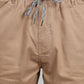 Men’s Khaki Utility Capri Shorts – Relaxed Fit Casual Below Knee Shorts