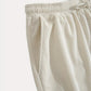 Men’s Off White Textured Casual Shorts – Premium Waffle Knit Summer Shorts