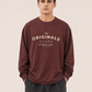 Men's Khaki Printed Oversized Full Sleeve T-Shirt