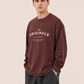 Men's Coffee Printed Oversized Full Sleeve T-Shirt