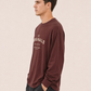 Men's Coffee Printed Oversized Full Sleeve T-Shirt