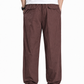 Fabripple Men's Coffee Casual Trousers