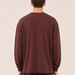Men's Coffee Printed Oversized Full Sleeve T-Shirt