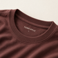 Men's Coffee Printed Oversized Full Sleeve T-Shirt