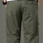 Men’s Olive Green Utility Capri Shorts – Relaxed Fit Casual Below Knee Shorts