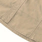Men’s Cargo Jacket Shirt | 100% Cotton | 2 Pocket Utility Overshirt | Casual & Outdoor Wear | Breathable & Lightweight Fabric