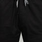 Black Utility Capri Shorts – Relaxed Fit Casual Below Knee Shorts