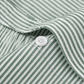 Men’s Green & White Vertical Striped Full Sleeve Casual Shirt