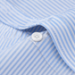 Men’s Light Blue & White Vertical Striped Full Sleeve Casual Shirt