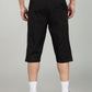 Black Utility Capri Shorts – Relaxed Fit Casual Below Knee Shorts