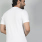 Men’s White Los Angeles Printed Textured T-Shirt