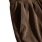 Men’s Brown Ribbed Casual Shorts – Premium Textured Summer Shorts