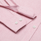 Men’s Pink & White Vertical Striped Full Sleeve Casual Shirt